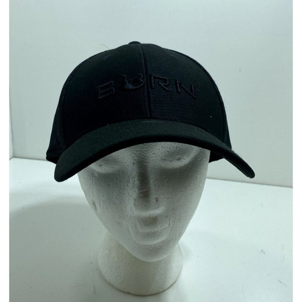 Pukka Burn Embroided  Black Hat/Cap One Size Fits All